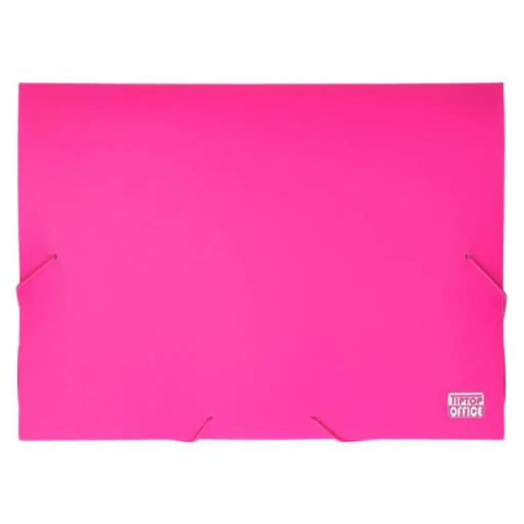 Spirit: Neonpinker Gummizug-Ordner A4