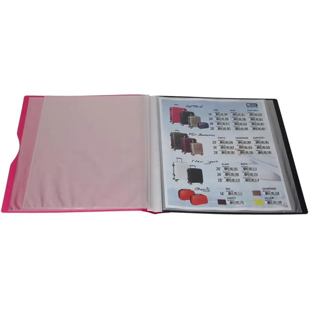 Spirit: Neonrot Präsentationsmappe 20 Fächer A4 kép 2