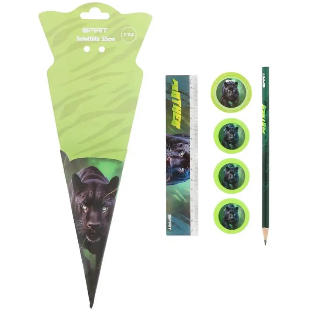 Spirit: Panther Panther 6-teiliges Schreibset