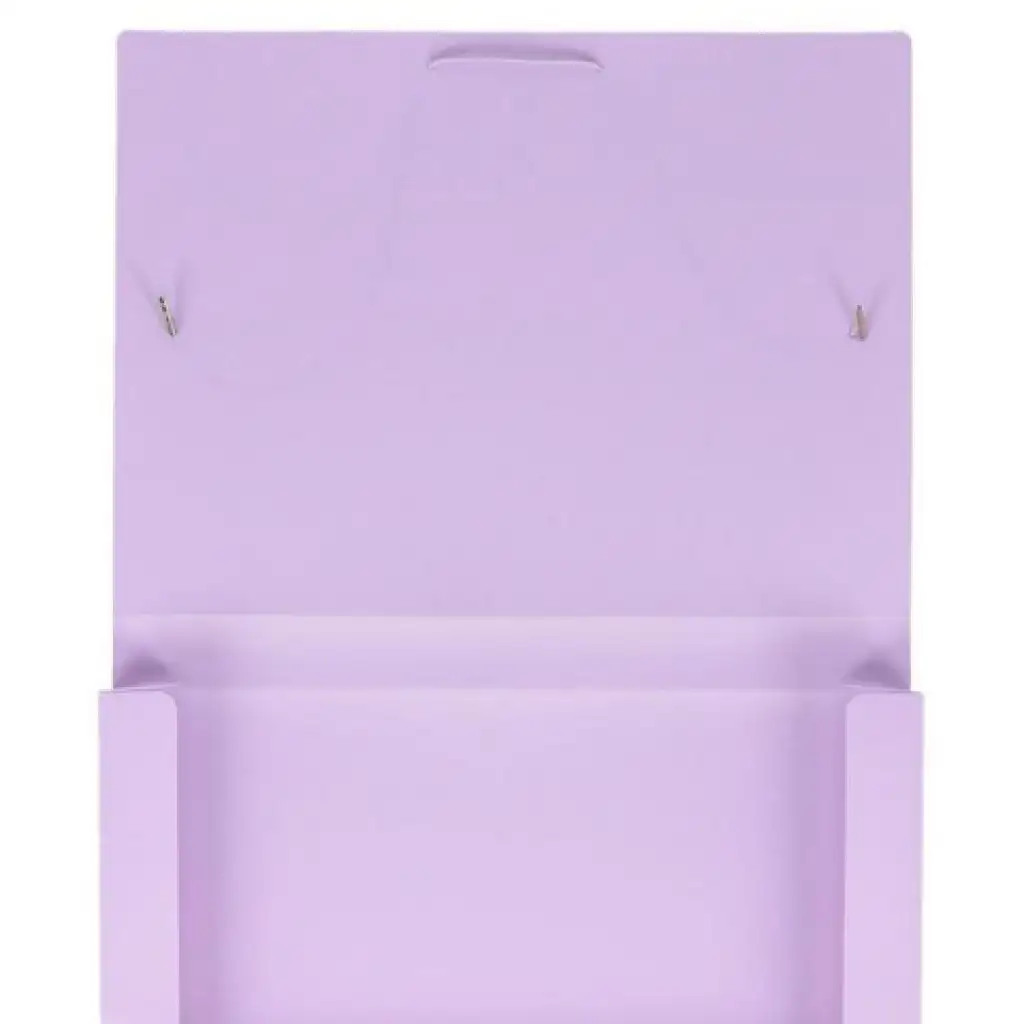 Spirit: Pastelllila Gummiband-Ordner A4 mit 30mm Dicke kép 2