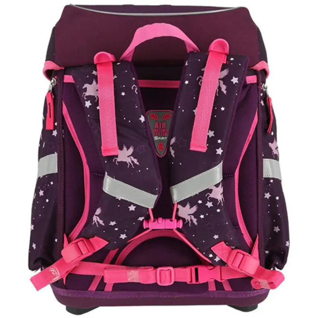 Spirit: Pegasus LED-Schulranzen mit 3D-Muster, 5-teiliges Set kép 6
