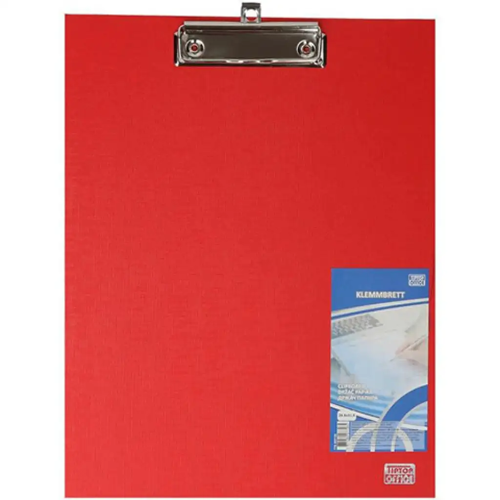 Spirit: Premium Klemmbrett A4 rot kép 1