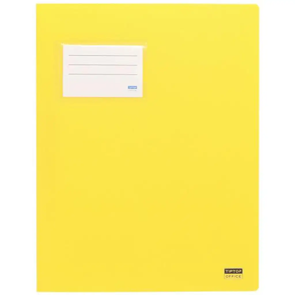 Spirit: Ringbuch mit Kartenhalter in Gelb A4