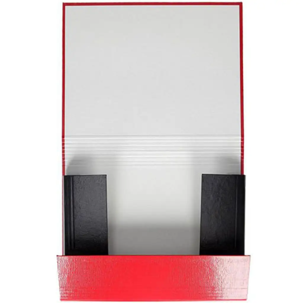 Spirit: Rote Gummiband-Kartonmappe A4 mit 30mm Dicke kép 2