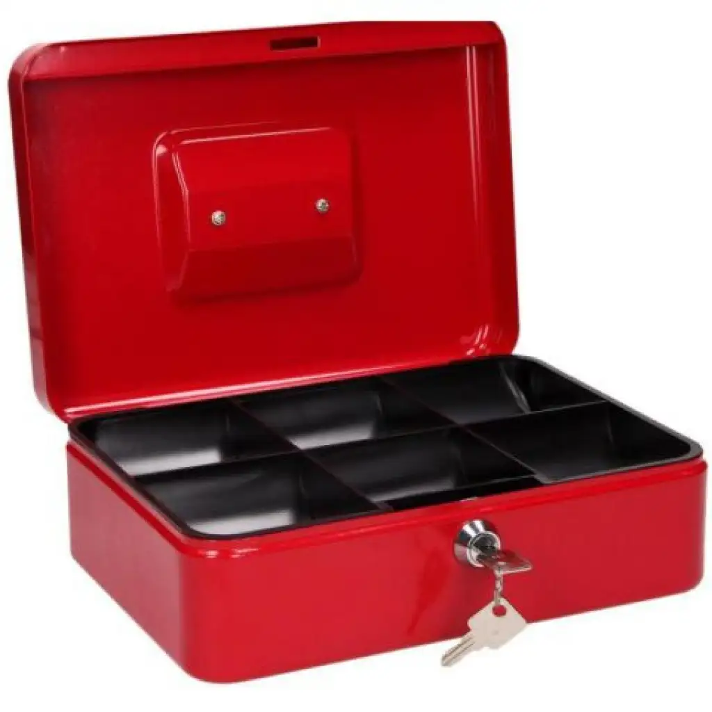 Spirit: Rote, kleine, abschließbare Geldkassette - CB320 kép 2