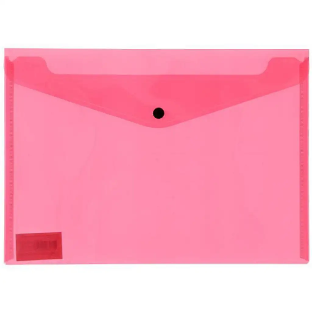 Spirit: Rote, transparente Dokumentenmappe in A4-Größe kép 1