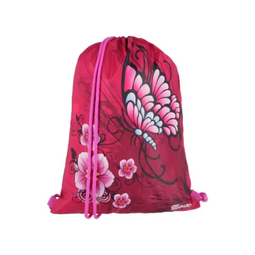 Spirit: Schmetterling mit Blume 4-teiliges Cool ergonomisches Schulranzen-Set kép 3