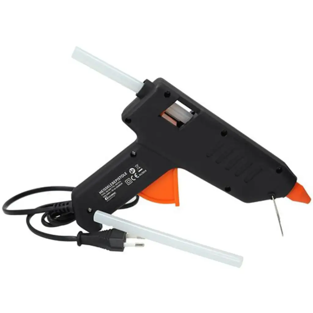 Spirit: Schwarze Heißklebepistole KB-800 80W kép 2