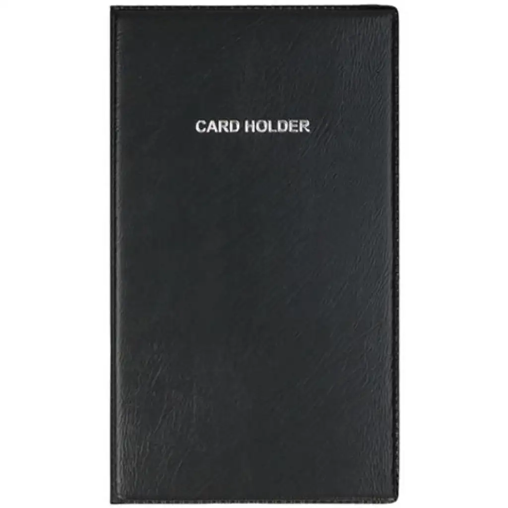 Spirit: Schwarzer Visitenkartenhalter mit 240 Fächern