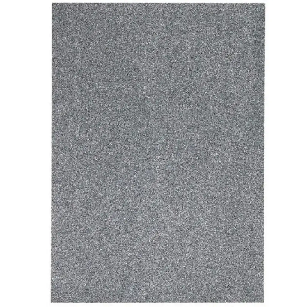 Spirit: Selbstklebender glitzernder Dekorationsschaumstoff in Dunkelgrau A/4 1 Stück