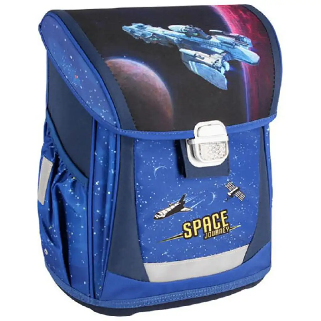 Spirit: Space gemusterter Schulranzen, Rucksack 4-teiliges Set kép 5
