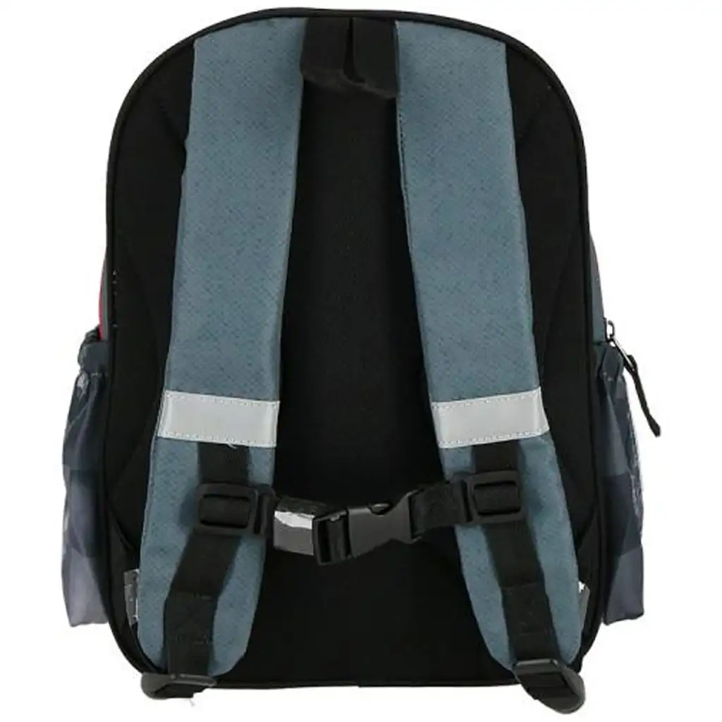 Spirit: Speed Monster rotes Rennauto gemusterter abgerundeter Schulranzen, Rucksack 24x13x31cm kép 2