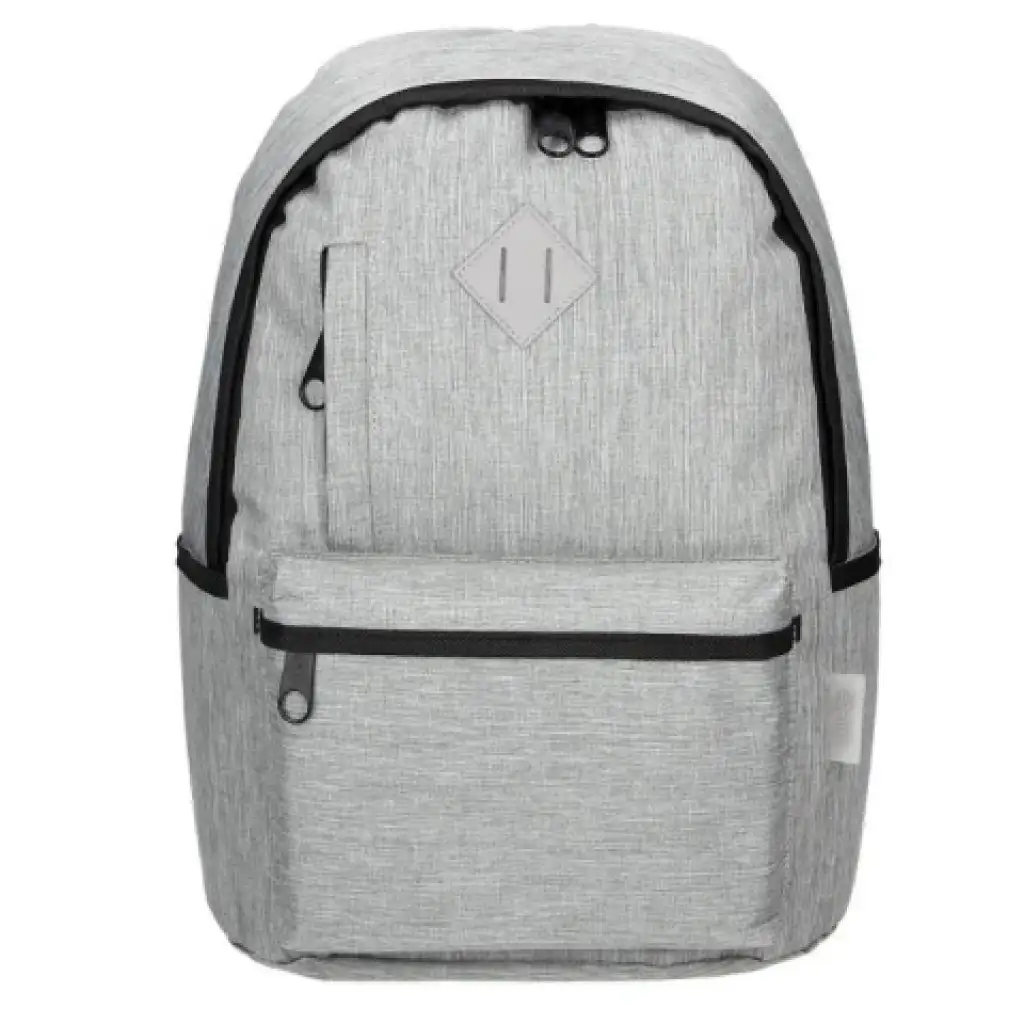 Spirit: Spot silbergrauer Schulranzen, Rucksack 41x29x19cm