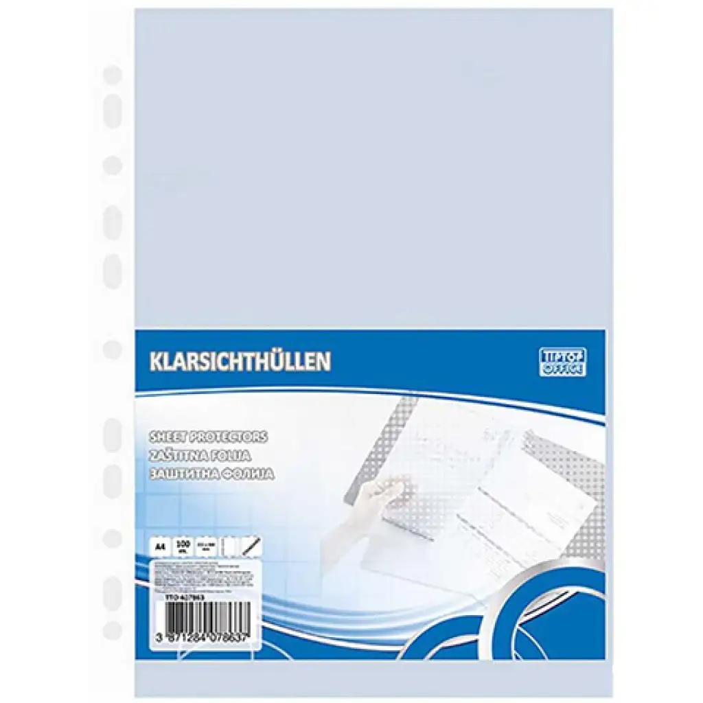 Spirit: Standard abheftbare Genotherm A4, 100 Stück Packung