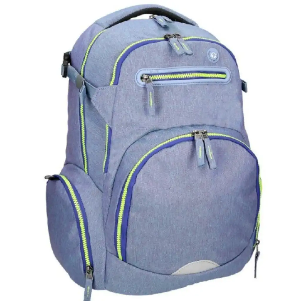 Spirit: Stinger hellblauer Premium ergonomischer Schulranzen Rucksack kép 4