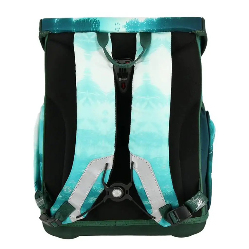 Spirit: T-rex steifwandiger ergonomischer Schulranzen, Rucksack 40x29x15cm kép 2
