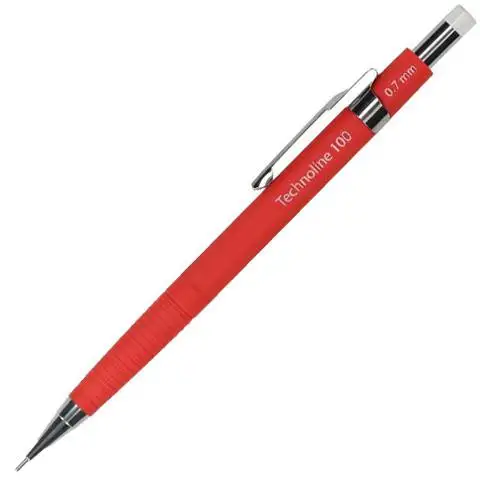 Spirit: Technoline 100 mechanischer Bleistift 0,7mm rot