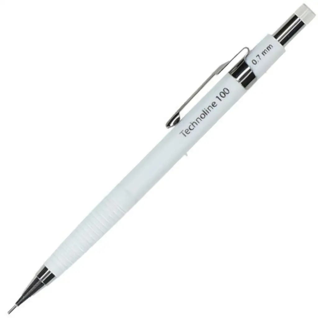 Spirit: Technoline 100 mechanischer Bleistift 0,7mm weiß