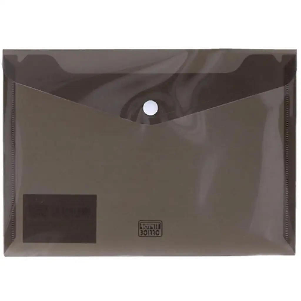 Spirit: Transparente beige Dokumentenmappe in A5-Größe