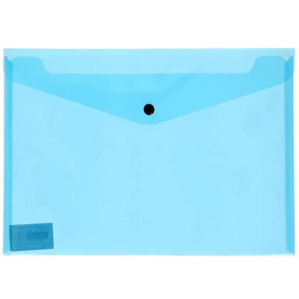 Spirit: Transparente blaue Dokumentenmappe in A4-Größe kép 1