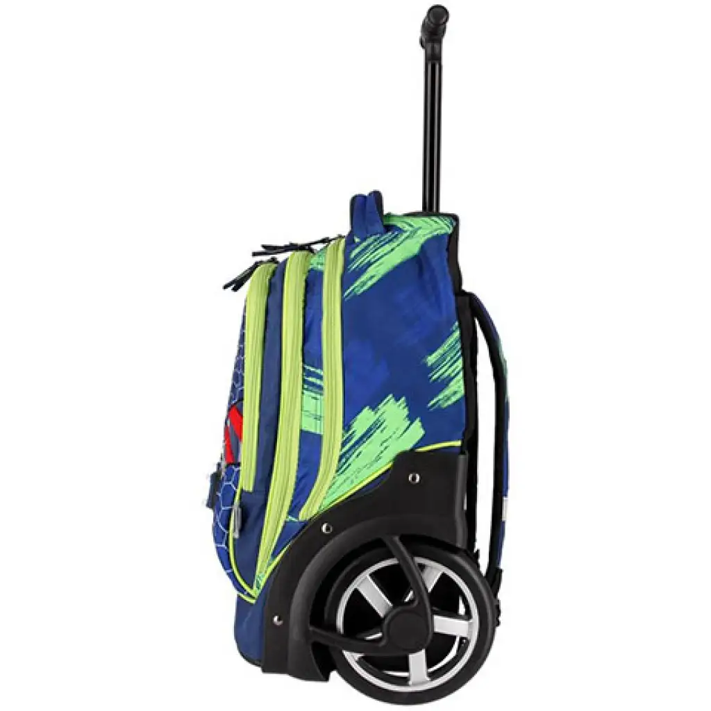 Spirit: Trolley Football No.10 rollender Schulranzen Rucksack 23x34x46cm kép 2