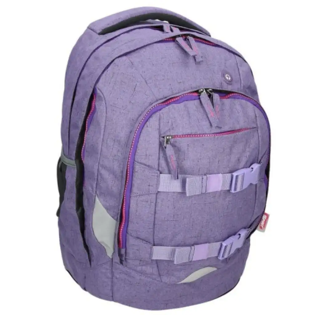 Spirit: Urban lila ergonomischer Schulrucksack kép 2