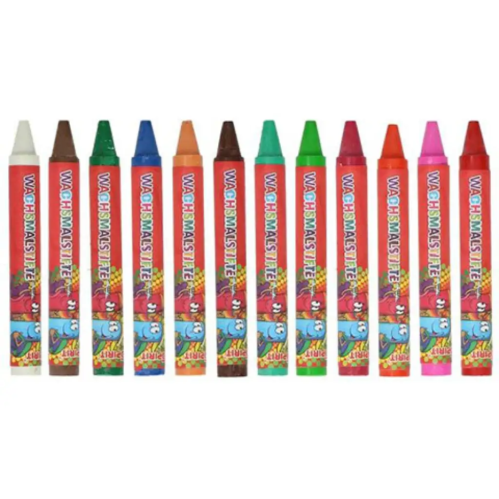 Spirit: Wachsmalstifte 12er-Set kép 2