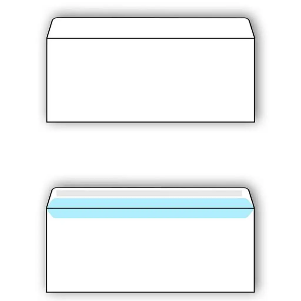 Spirit: Weißer Umschlag LA/4 11x23cm 50 Stück-Packung kép 2