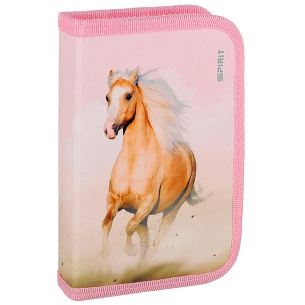 Spirit: Wild Horse gemustertes gefülltes Klappetui mit 28 Teilen