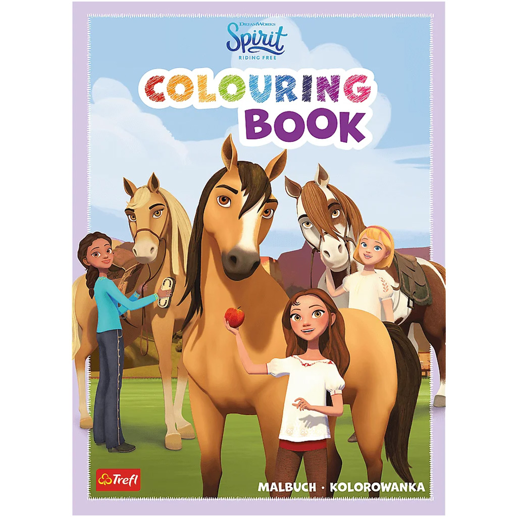 Spirit, das wilde, frei galoppierende Ausmalbuch – Trefl