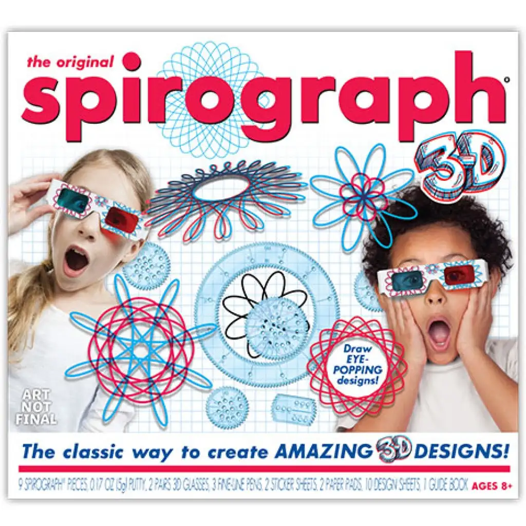 Spirograph 3D Zeichenset
