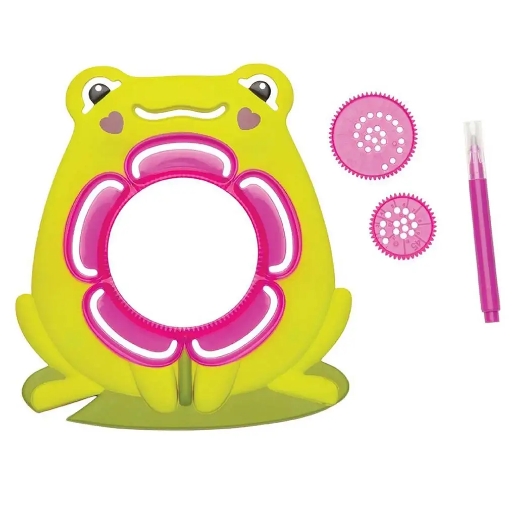 Spirograph: Zeichenfreunde Kreativ-Set - Frosch kép 2
