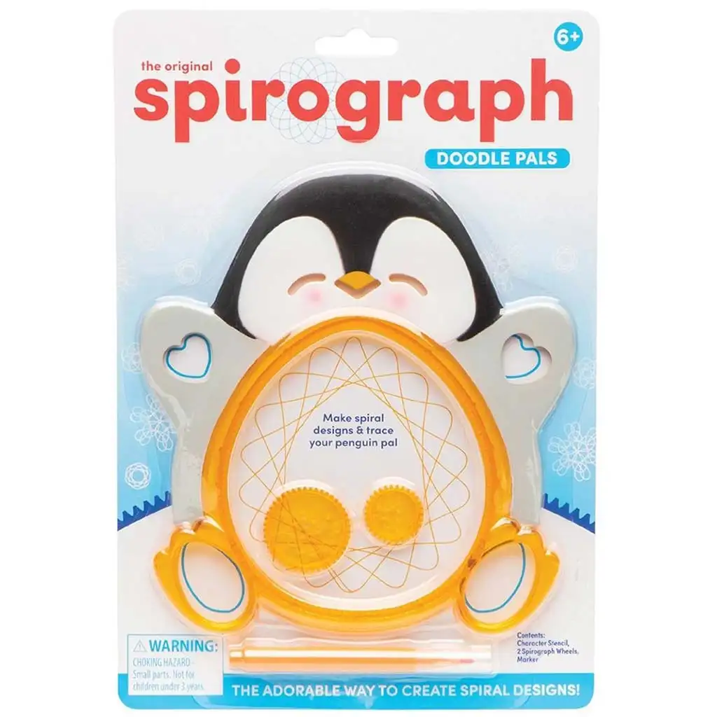Spirograph: Zeichenfreunde Kreativ-Set - Pinguin