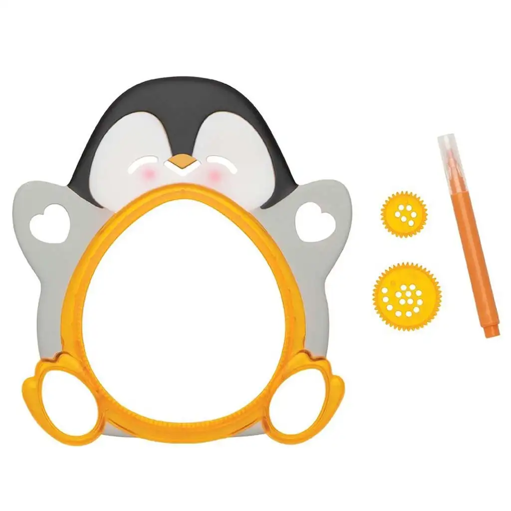 Spirograph: Zeichenfreunde Kreativ-Set - Pinguin kép 3