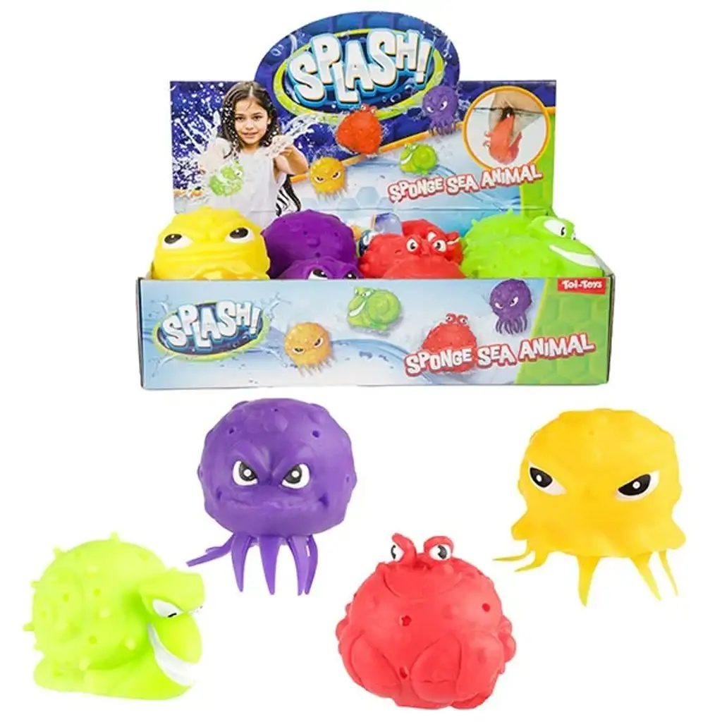 Splash Morcos Schwamm-Meerestiere in verschiedenen Varianten 1 Stück