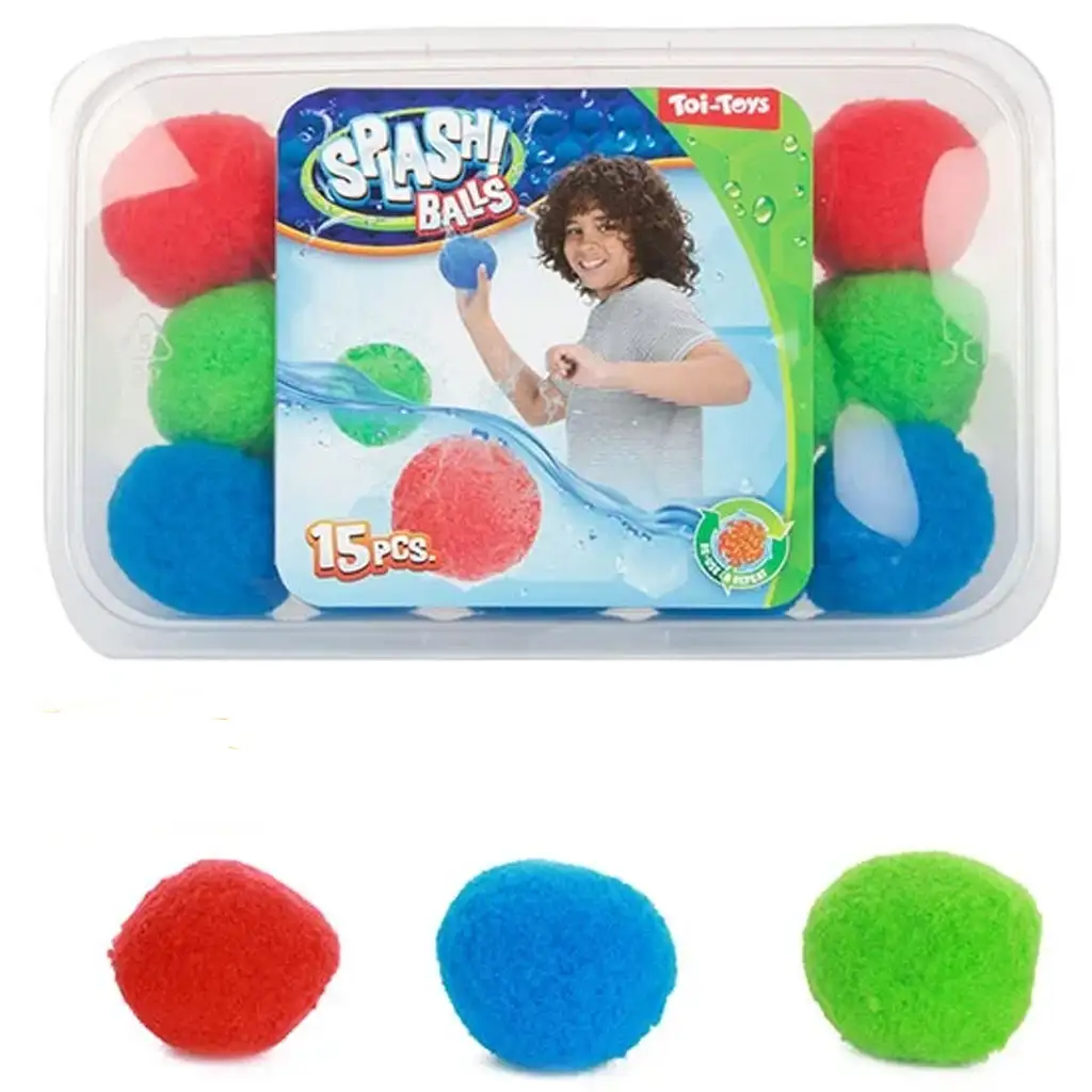 Splash Wasserbombe 15er-Set im Behälter kép 1