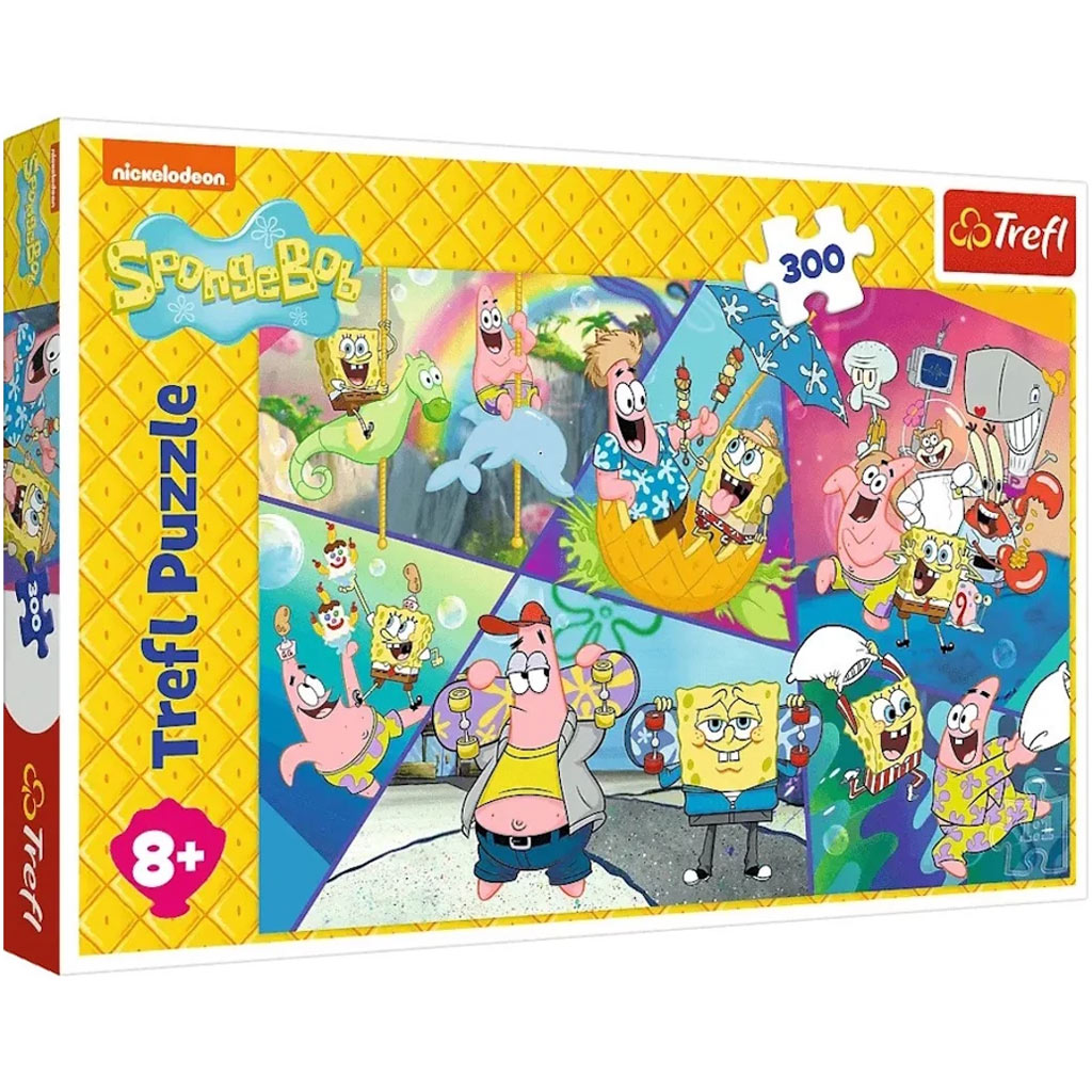 SpongeBob und die Bewohner von Bikini Bottom 300-teiliges Puzzle – Trefl
