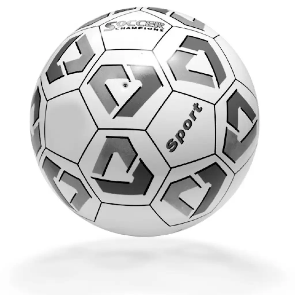 Sport-Fußball schwarz-weiß 14cm