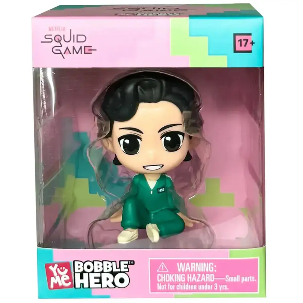 Squid Game Bobble Hero Seong Gi-Hun Figur 7 cm