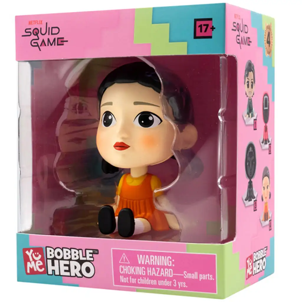 Squid Game Bobble Hero Young-Hee Figur 7 cm