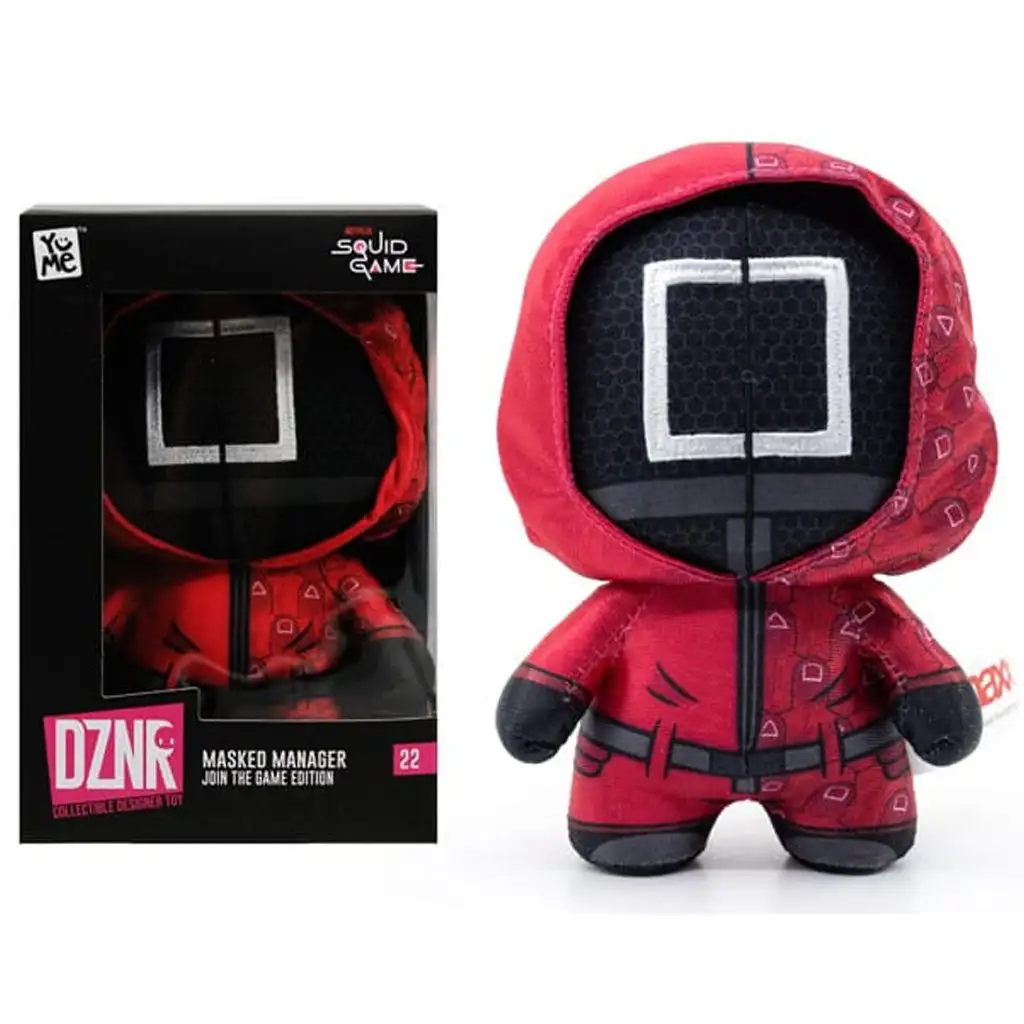 Squid Game DZNR Masked Manager Plüschfigur Join the Game Edition 18cm