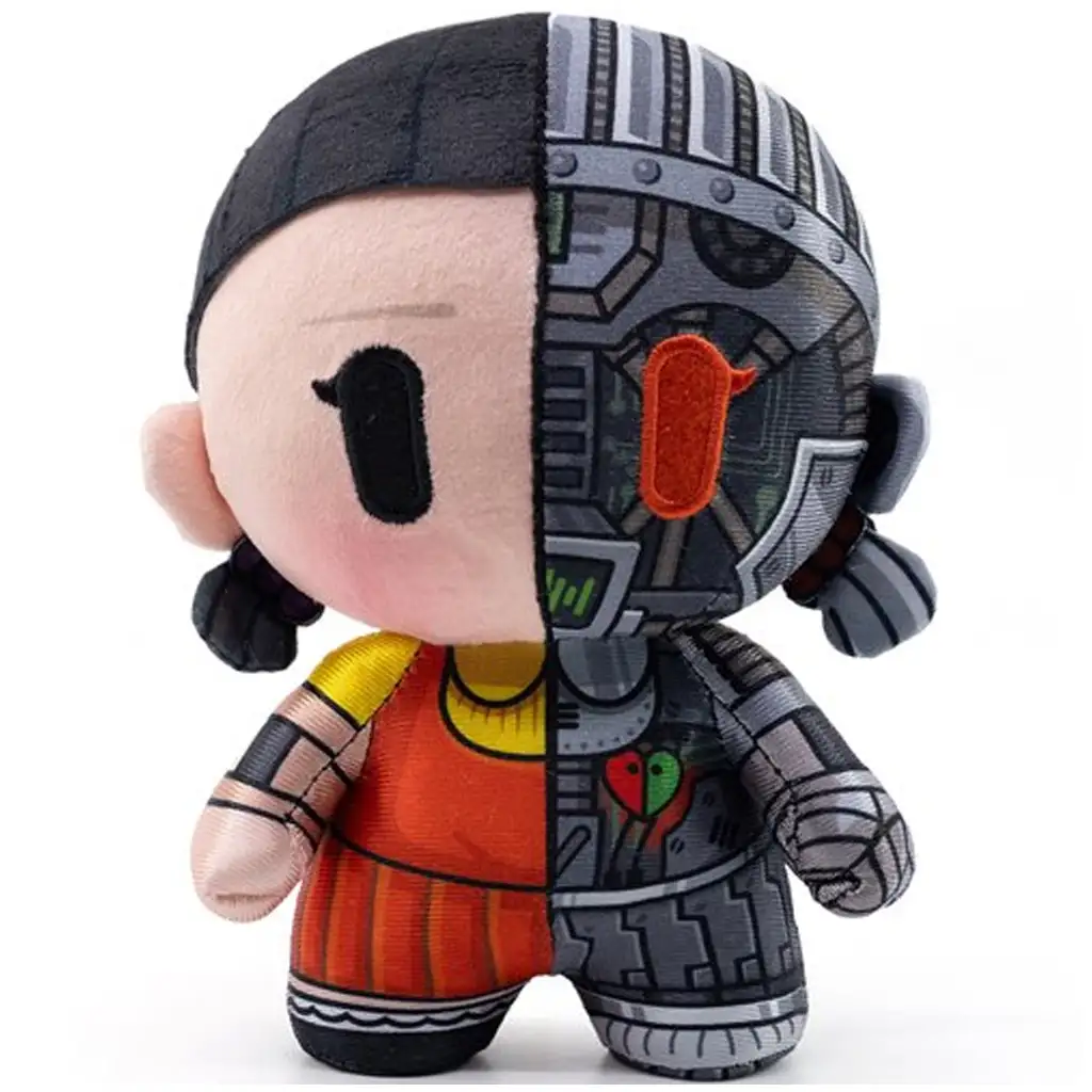 Squid Game DZNR Young-Hee Plüschfigur Join the Game Edition 18cm kép 2