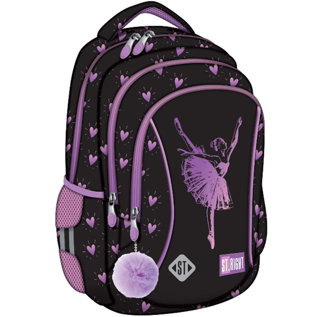 St.Right Ballerina Schulranzen, Rucksack BP26 39x27x17 cm