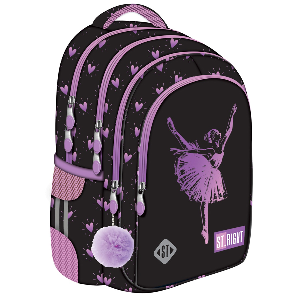 St.Right Ballerina Schulranzen, Rucksack BP58 40x28x18cm