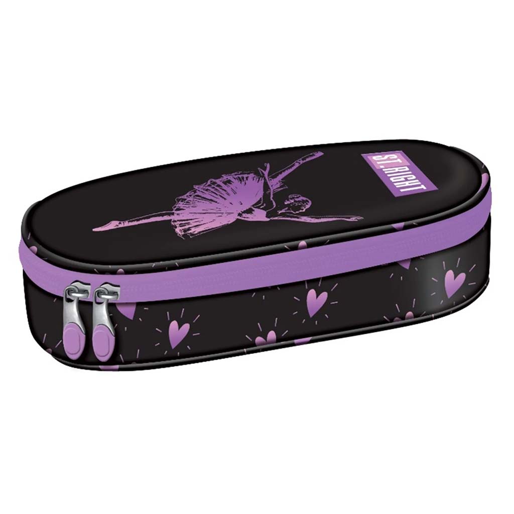 St.Right Ballerina ovales Federmäppchen PC01 23x9,5x6 cm