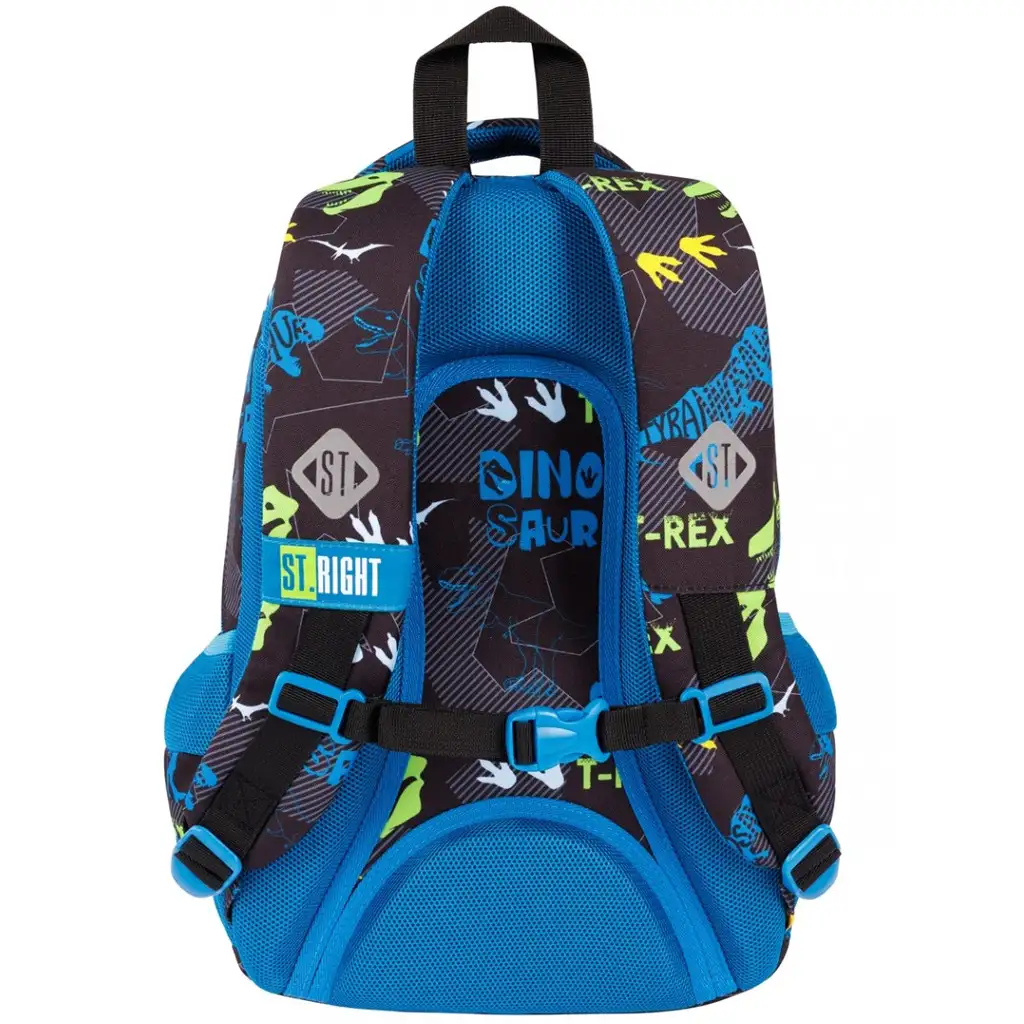 St.Right Dinosaur ergonomischer Schulranzen, Rucksack BP26 39x27x17cm kép 2