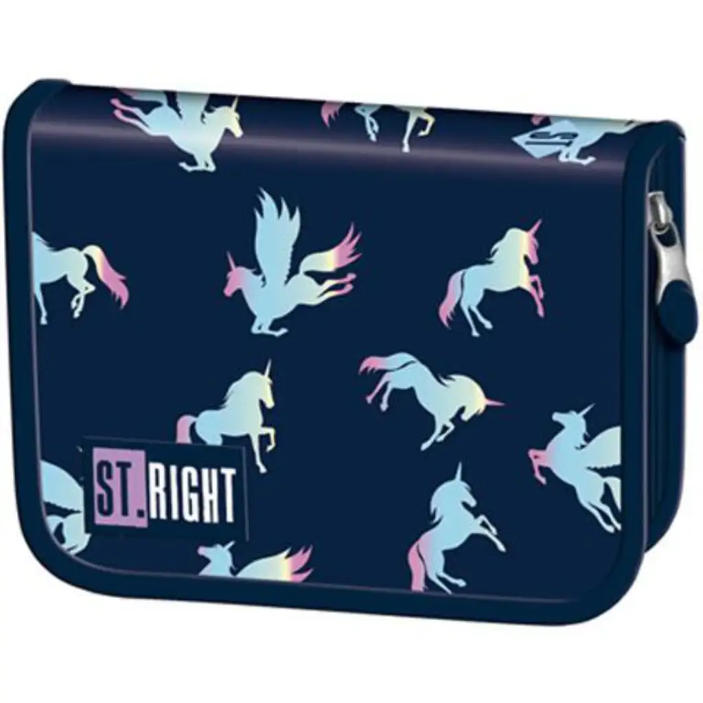 St.Right Einhorn Hologramm Federmäppchen
