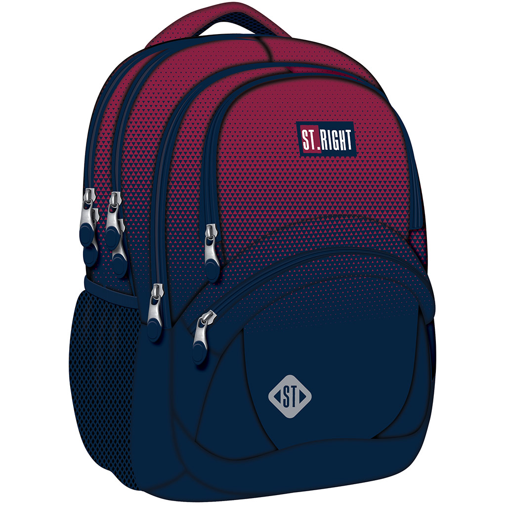 St.Right Farbverlauf ergonomischer Schulrucksack, Rucksack BP05 42x30x19cm