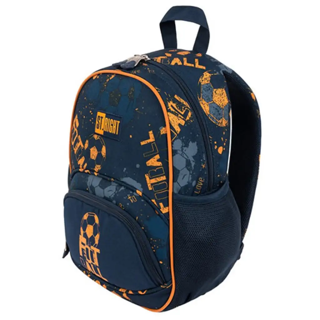 St.Right Football ergonomischer Schulranzen, Rucksack 30x26x10cm kép 2