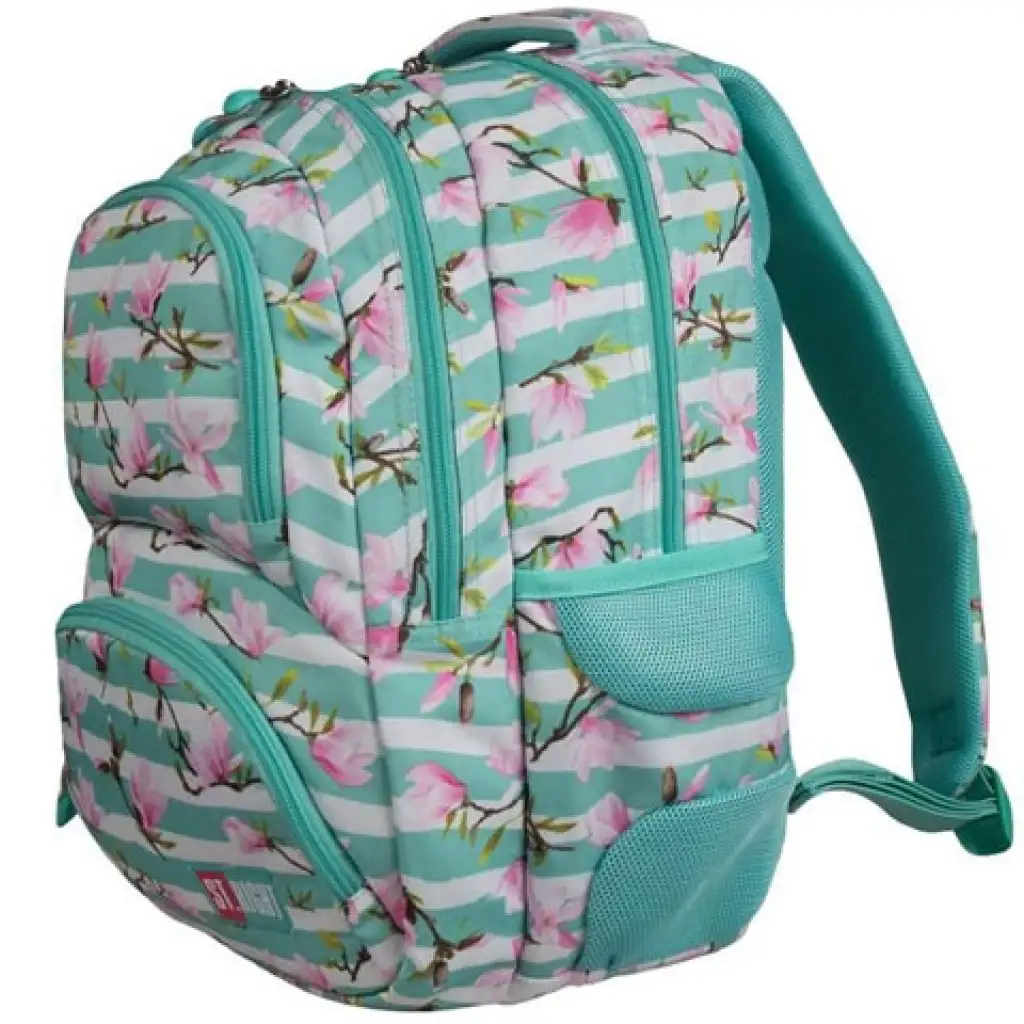 St.Right Magnolie vierfach unterteilte Schultasche, Rucksack kép 2